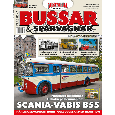 Nostalgia Special Klassiska bussar och spårvagnar nr 4 2011