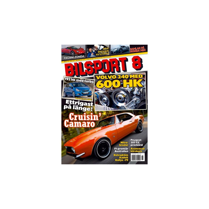 Bilsport nr 8 2007