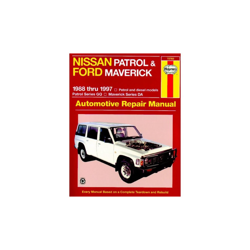 Nissan Patrol 1988-1997 Ford Maverick 1988-1994