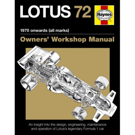 LOTUS 72 OWNERS  MANUAL (PAPERBACK)