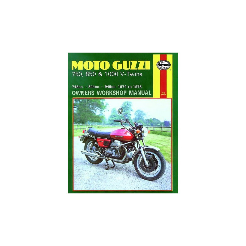 Moto Guzzi 750 850 & 1000 V-Twins 1974 - 1978