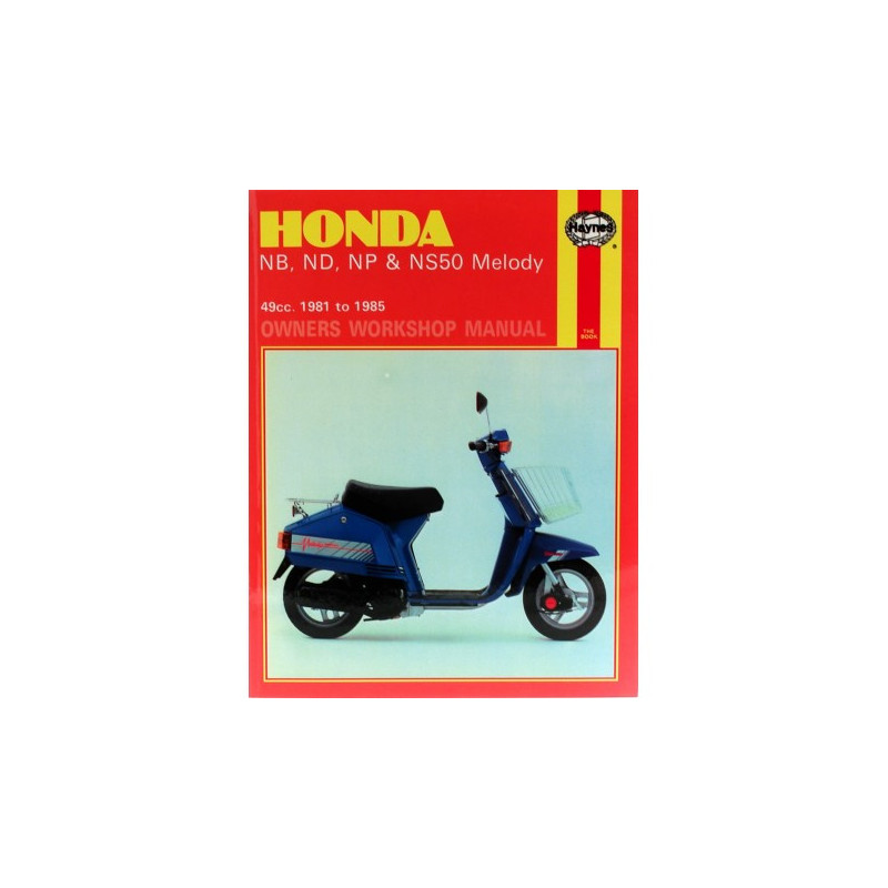 Honda NB ND NP & NS50 Melody 1981 - 1985