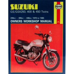 Suzuki GS/GSX250 400 & 450 Twins 1979 - 1985