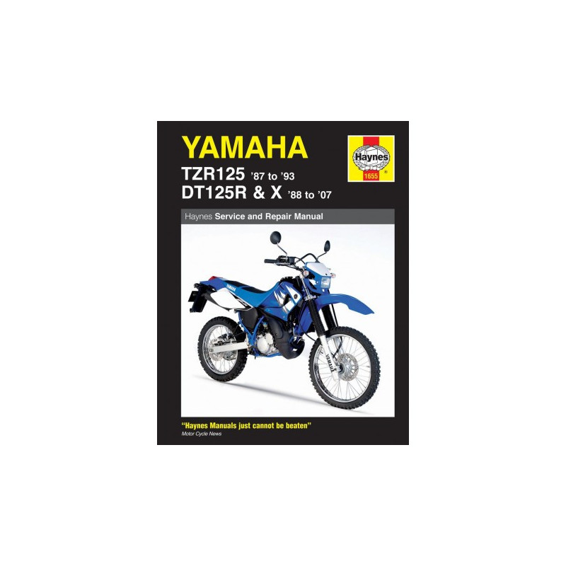 Yamaha TZR125 1987 - 1993) and DT125R/X 1988 - 2007