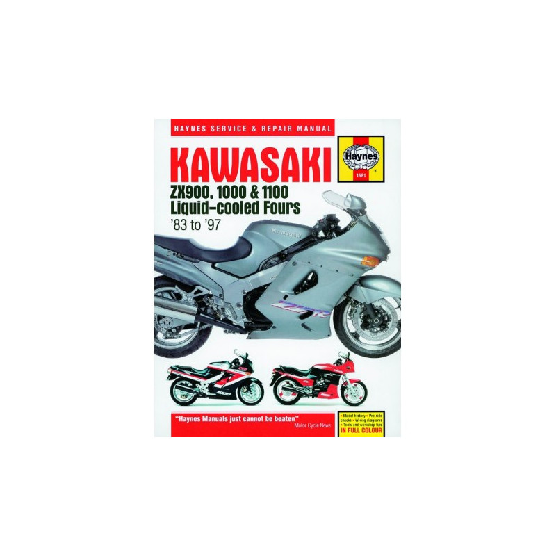 Kawasaki ZX900 1000 & 1100 Liquid-cooled Fours 1983 - 1997