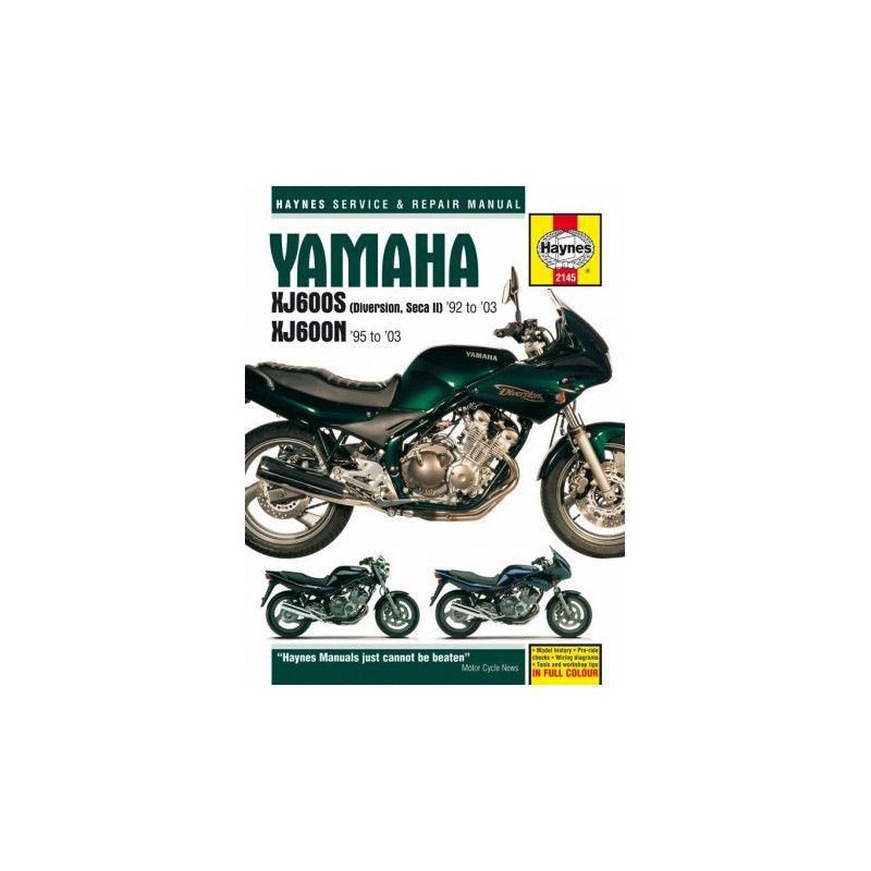 Yamaha XJ600S (Diversion Seca II) & XJ600N Fours 1992 - 2003