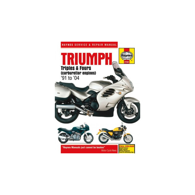 Triumph Triples and Fours (carburettor engines) 1991 - 2004