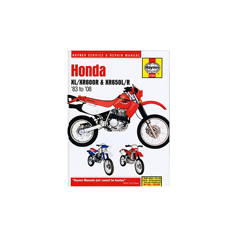 Honda XL/XR600R & XR650L/R 1983 - 2014