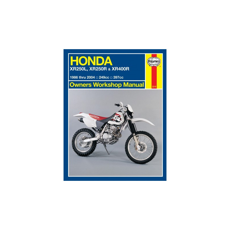 Honda XR250L XR250R & XR400R 1986 - 2004