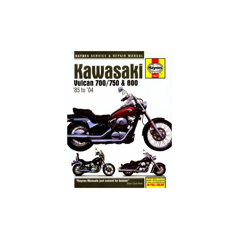 Kawasaki Vulcan 700/750 & 800 1985 -2004