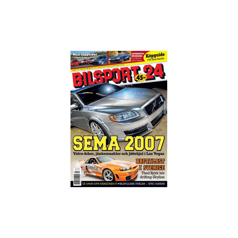 Bilsport nr 24 2007