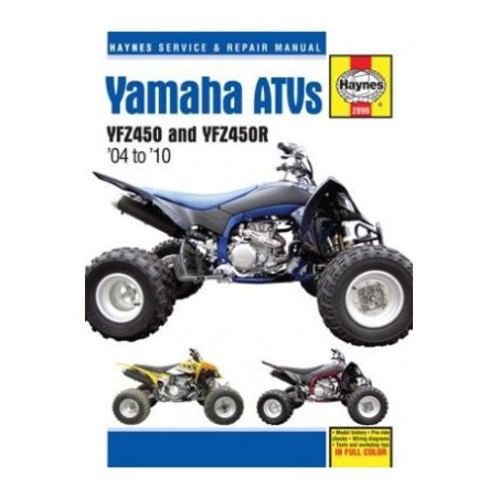 Yamaha YFZ450 and YFZ450R ATVs 2004 - 2010