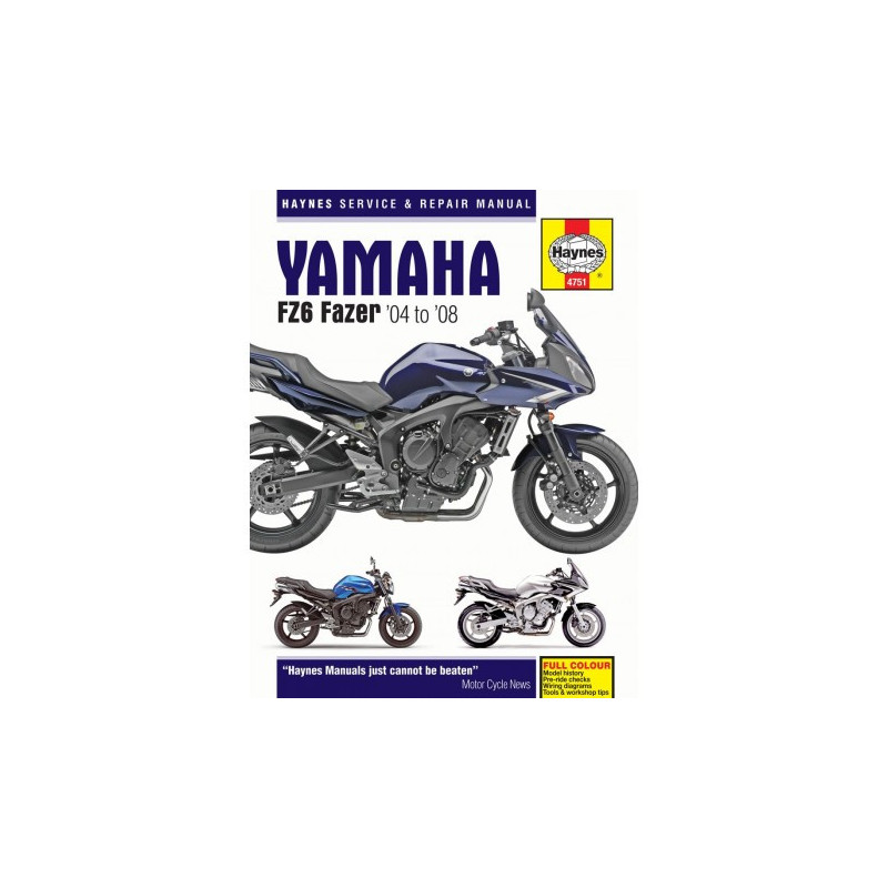 Yamaha FZ6 Fazer 2004 - 2008