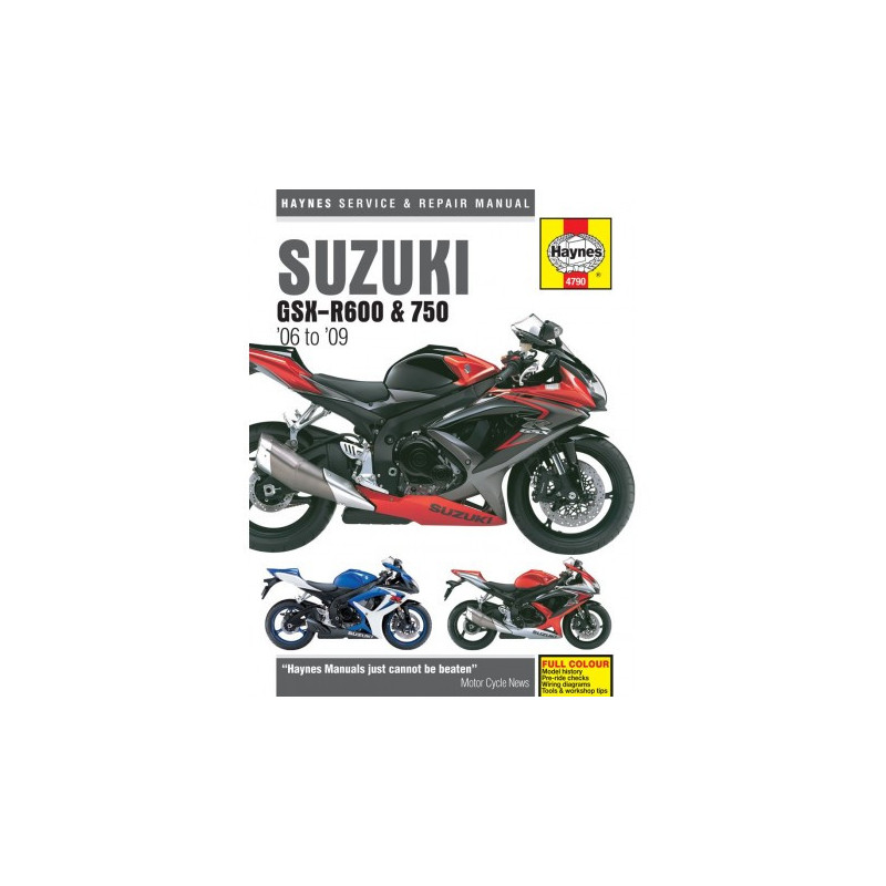 Suzuki GSX-R600 & 750 2006 - 2009