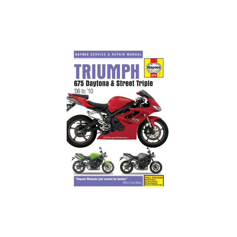 Triumph 675 Daytona & Street Triple 2006 - 2010