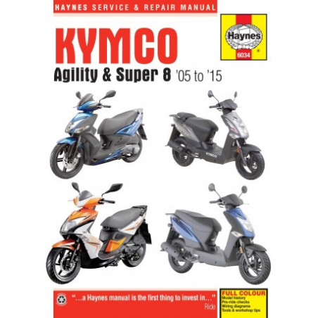 Kymco Agility & Super 8 Scooters (05 - 15)