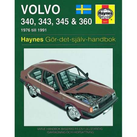 Volvo 340 343 345 & 360 1976 - 1991