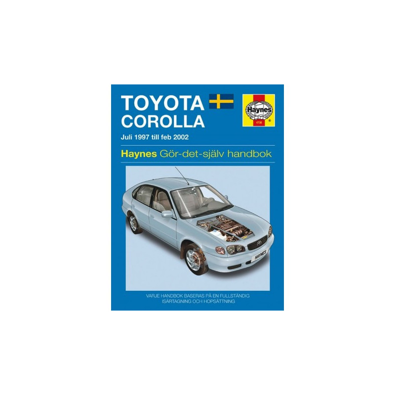 Toyota Corolla Juli 1997 - Feb 2002