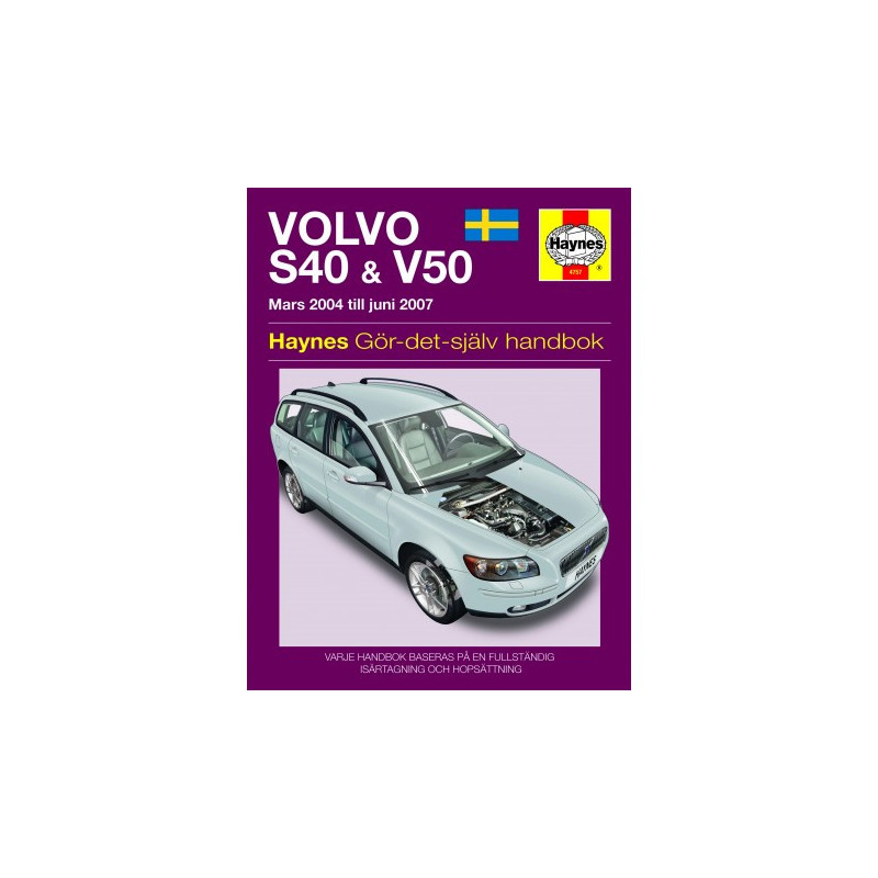 Volvo S40 & V50 Mars 2004 - Juni  2007