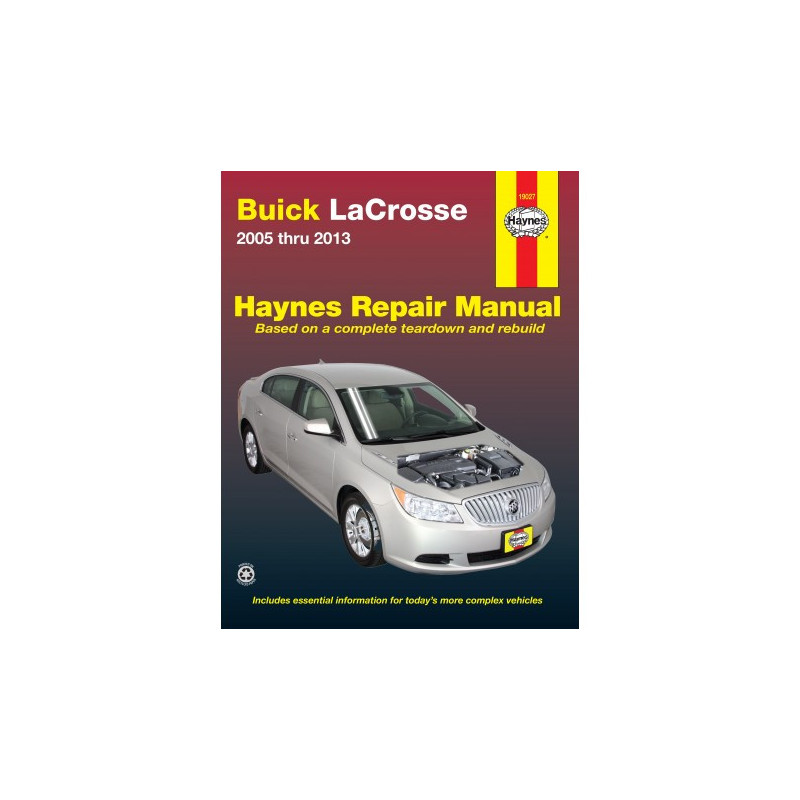 Buick LaCrosse Haynes Repair Manual for 2005 thru 2013 (Does not include information specific to eAssist models)