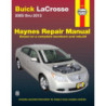 Buick LaCrosse Haynes Repair Manual for 2005 thru 2013 (Does not include information specific to eAssist models)