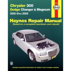 Chrysler 300 (2005 thru 2010) Dodge Charger (2006 thru 2010) and Magnum (2005 thru 2008) Haynes Repair Manual (Does