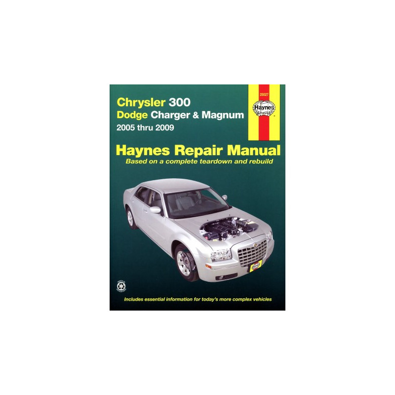 Chrysler 300 (2005 thru 2010) Dodge Charger (2006 thru 2010) and Magnum (2005 thru 2008) Haynes Repair Manual (Does