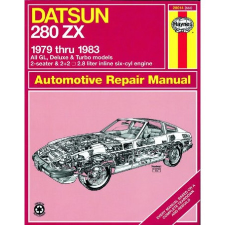 Datsun 280ZX Haynes Repair Manual for 1979 thru 1983