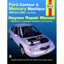 Ford Contour and Mercury Mystique Haynes Repair Manual for 1995 thru 2000