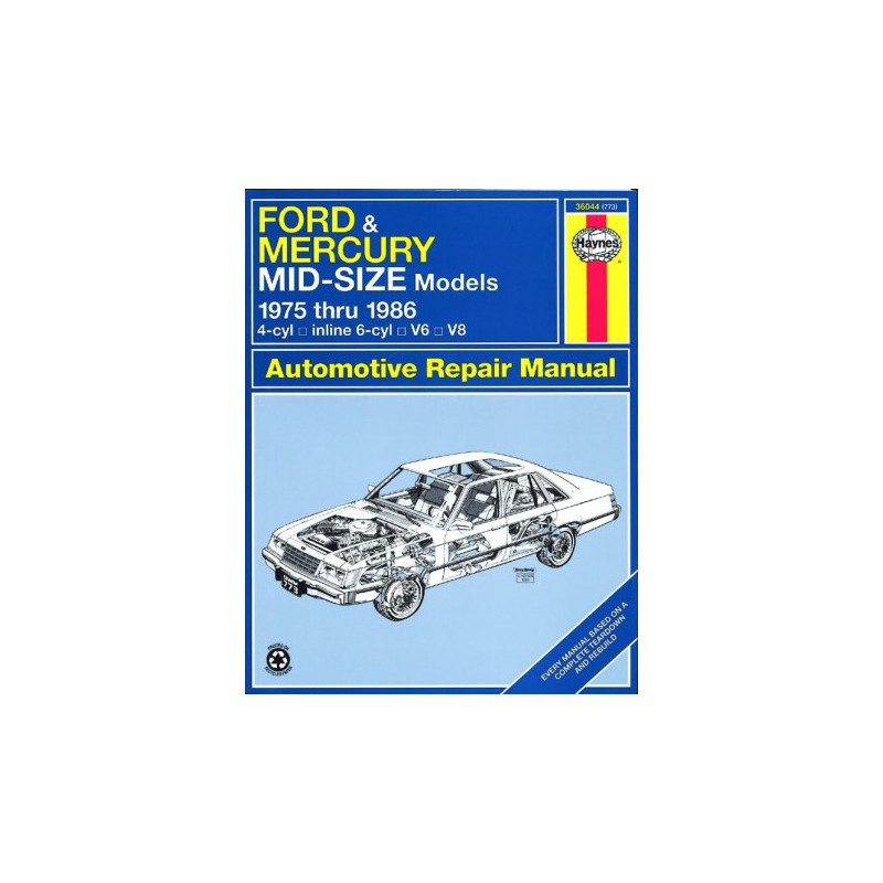 Ford & Mercury Mid-Size Sedans '75-'86