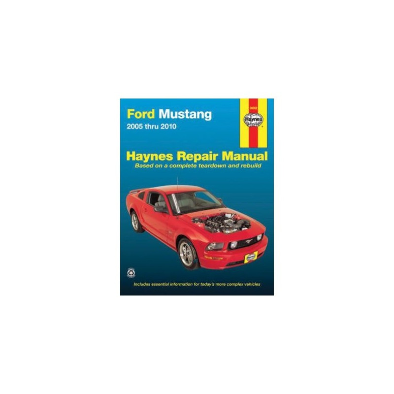 Ford Mustang Haynes Repair Manual for 2005 thru 2014