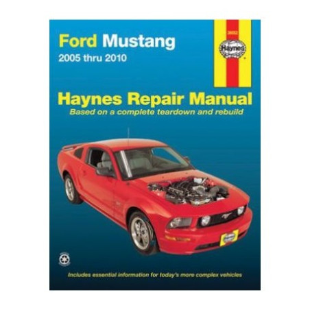 Ford Mustang Haynes Repair Manual for 2005 thru 2014