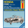 Honda Civic 1500 CVCC Haynes Repair Manual covering 1975 thru 1979