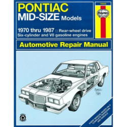 Pontiac Mid-size Rear-wheel Drive '70-'87