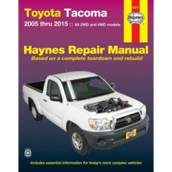 Toyota Tacoma Haynes Repair Manual covering all models for 2005-2015