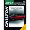 Chrysler Caravan/Voyager/Town&Country Chilton Repair Manual for 1996-02 (Excludes information specific to all-wheel