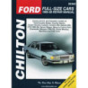 Ford Full-Size Cars Chilton Repair Manual for 1968-88 covering Ford Country Sedan Country Squire Crown Victoria Cus