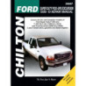 Ford Super Duty Pick-Ups/Excursion Chilton Repair Manual for 1999-10 covering all models of Super Duty F-250 and F-