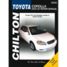 Toyota Corolla Chilton Repair Manual for 2003-11 (Does not include information specific to XRS models)