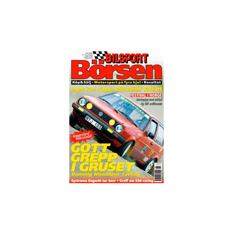 Bilsport Börsen nr 6  2004