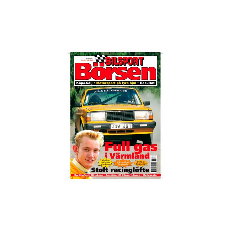 Bilsport Börsen nr 10  2002