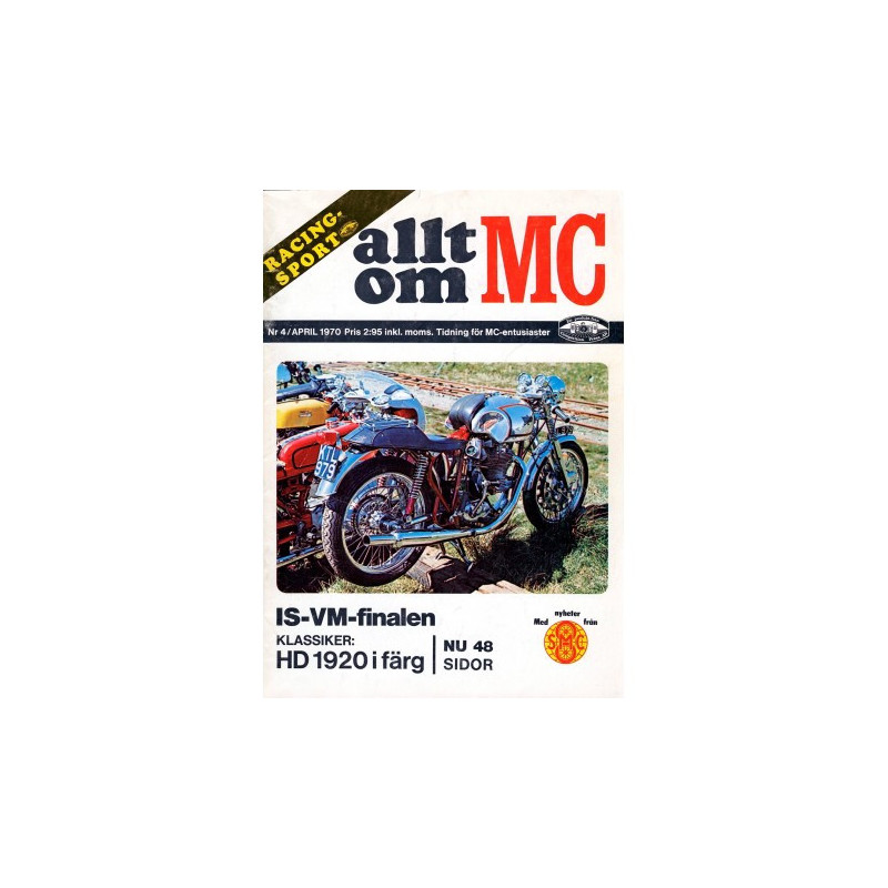 Allt om MC nr 4  1970