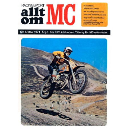 Allt om MC nr 5  1971