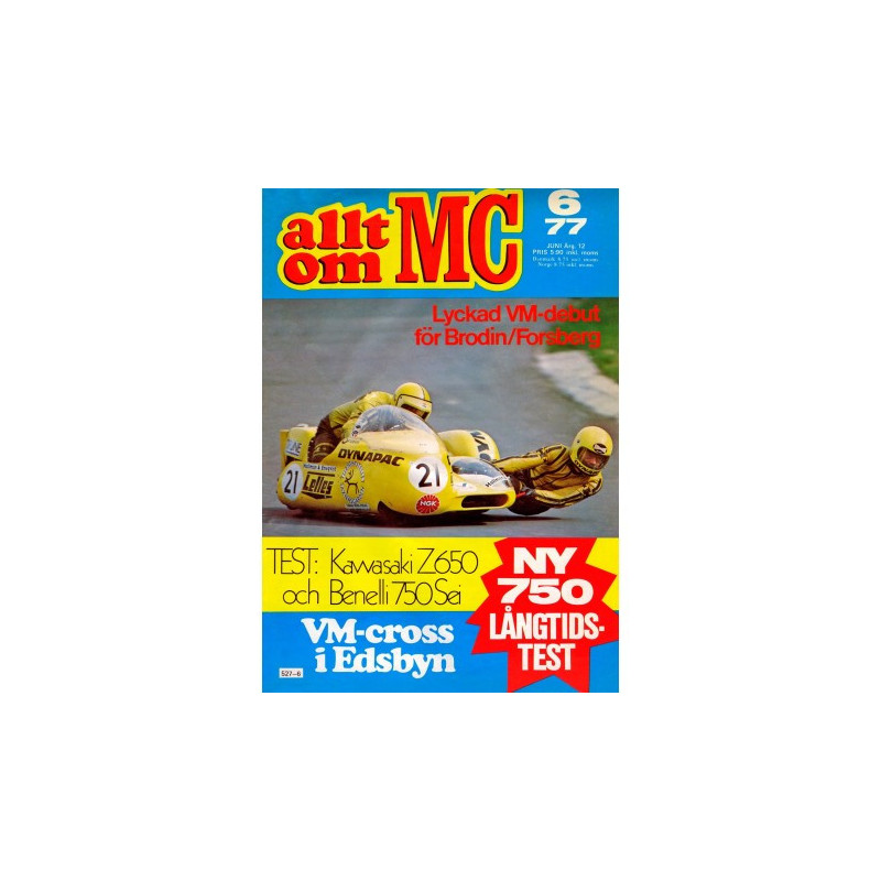 Allt om MC nr 6  1977