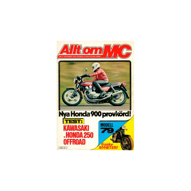 Allt om MC nr 11  1978