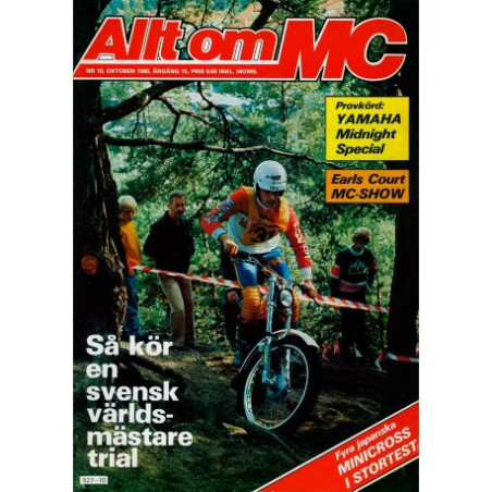 Allt om MC nr 10  1980