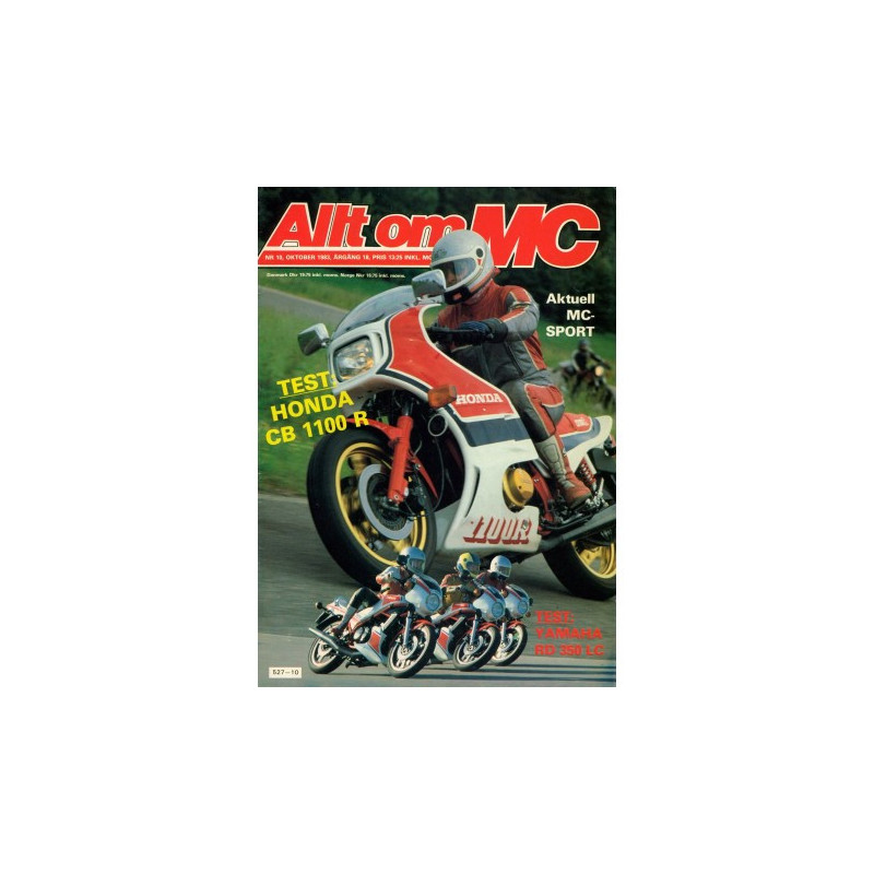 Allt om MC nr 10  1983