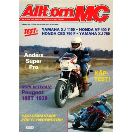 Allt om MC nr 6  1984