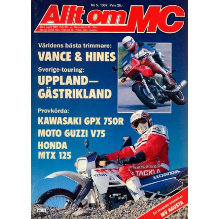 Allt om MC nr 5  1987