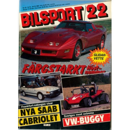 Bilsport nr 22  1983